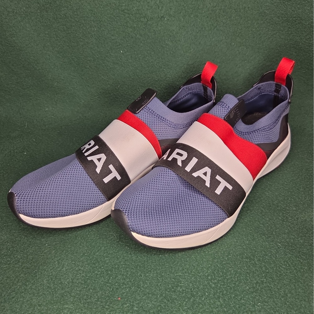 Ariat Ignite Eco Women Size 8B Red White and Blue Comfort shoes
